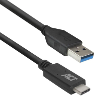 Act ac7416 usb-a to usb-c 1m black kábel és adapter
