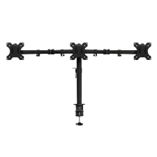 Act AC8303 Tripple monitor arm 27" Black tv állvány és fali konzol