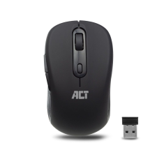 Act ACT AC5125 Wireless mouse Black (AC5125) egér