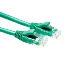Act ACT CAT5e U-UTP Patch Cable 1m Green kábel és adapter