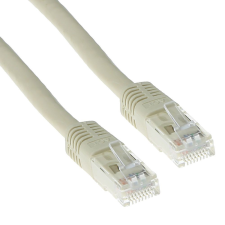 Act ACT CAT6 U-UTP Patch Cable 1m Ivory kábel és adapter