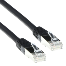 Act ACT CAT6A S-FTP Patch Cable 1m Black kábel és adapter