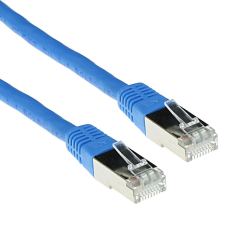 Act ACT CAT6A S-FTP Patch Cable 2m Blue kábel és adapter