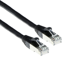 Act ACT CAT6A S-FTP Patch Cable 30m Black kábel és adapter