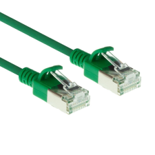 Act ACT CAT6A U-FTP Patch Cable 0,5m Green kábel és adapter
