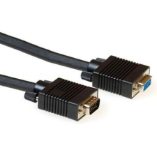 Act ACT High Performance VGA extension cable male-female 3m Black kábel és adapter