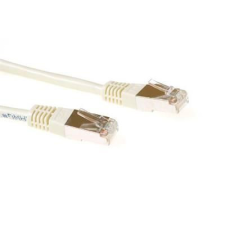 Act CAT5e F-UTP Patch Cable 10m Ivory IB7210 kábel és adapter