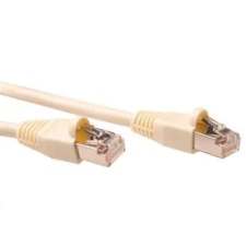 Act CAT5E SF-UTP Patch Cable 1,5m Ivory  IB7051 kábel és adapter