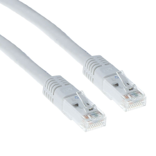 Act CAT5e U-UTP Patch Cable 0,5m White IB5400 kábel és adapter