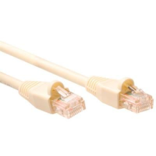 Act CAT5e U-UTP Patch Cable 1m Ivory IB6501 kábel és adapter