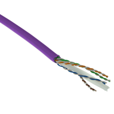 Act CAT6 F-UTP Installation Cable 500m Violet (FS6015) kábel és adapter