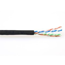 Act CAT6 U-UTP Installation cable 305m Black (EP389B) kábel és adapter