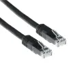 Act CAT6 U-UTP Patch Cable 0,5m Black IB9900