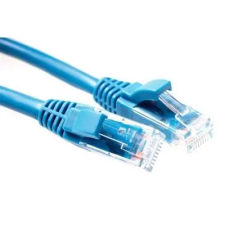 Act CAT6 U-UTP Patch Cable 10m Blue IK8610 kábel és adapter