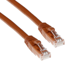 Act CAT6 U-UTP Patch Cable 10m Brown IS1610 kábel és adapter