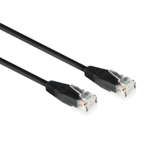 Act CAT6 U-UTP Patch Cable 15m Black (AC4015) kábel és adapter