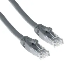 Act CAT6 U-UTP Patch Cable 1,5m Grey IS8051 kábel és adapter