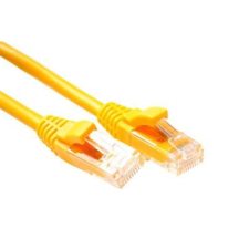 Act CAT6 U-UTP Patch Cable 1,5m Yellow IK8851 kábel és adapter