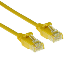 Act CAT6 U-UTP Patch Cable 1m Yellow kábel és adapter
