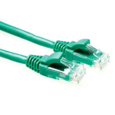 Act CAT6 U-UTP Patch Cable 2m Green IK8702 kábel és adapter