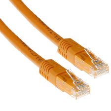 Act CAT6 U-UTP Patch Cable 2m Orange kábel és adapter