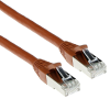 Act CAT6A S-FTP Patch Cable 10m Brown FB2210
