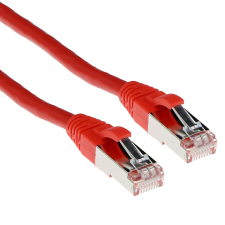Act CAT6A S-FTP Patch Cable 20m Red FB6520 kábel és adapter