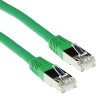Act CAT6A S-FTP Patch Cable 5m Green  IB7405
