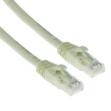 Act CAT6A U-UTP Patch Cable 5m Ivory IB3205 kábel és adapter