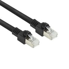 Act CAT7 S-FTP Patch Cable 7m Black  FB8507 kábel és adapter
