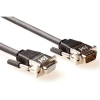 Act High Performance VGA extension cable male-female with metal hoods 3m Black AK9023