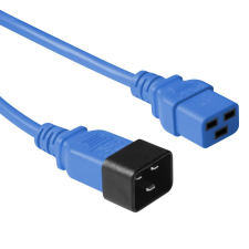 Act Powercord C19 - C20 1,8m Blue AK5094 kábel és adapter