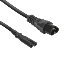 Act Powercord C6 - C7 0,2m Black AK5249 kábel és adapter