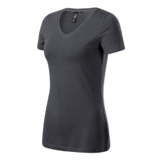  Action V-neck póló női light anthracite XL