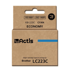 ACTIS (Brother LC223C) Tintapatron Cián (KB-223C) nyomtatópatron & toner