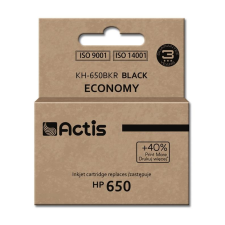 ACTIS (HP 650 CZ101AE) Tintapatron Fekete (KH-650BKR) nyomtatópatron & toner