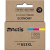 ACTIS (HP 653XL 3YM74AE) Tintapatron Tri-color (KH-653CR)