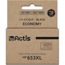 ACTIS ( HP 653XL 3YM75AE) Tintapatron Fekete (KH-653BKR) nyomtatópatron & toner
