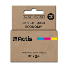 ACTIS (HP 704 CN693AE) Tintapatron Tricolor (KH-704CR) nyomtatópatron & toner