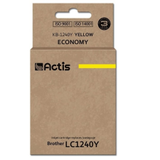 ACTIS KB-1240Y Brother 19 ml sárga kompatibilis tintapatron nyomtatópatron & toner