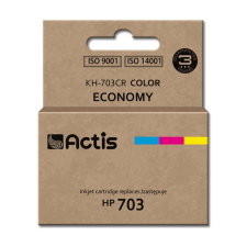 ACTIS KH-703CR tintapatron 1 dB Kompatibilis Standard teljesítmény Cián, Magenta, Sárga nyomtatópatron & toner