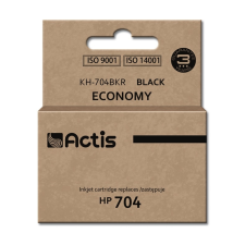 ACTIS KH-704BKR tintapatron 1 dB Kompatibilis Standard teljesítmény Fekete nyomtatópatron & toner