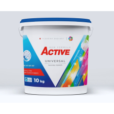 Active Active mosópor 10 kg Universal vödrös (130 mosás) tisztító- és takarítószer, higiénia