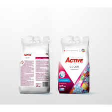 Active Active mosópor 2,7 kg Color zsákos tisztító- és takarítószer, higiénia