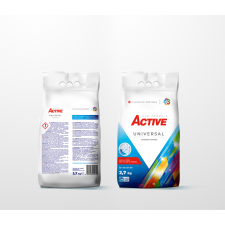 Active mosópor 2,7 kg Univerzális zsákos tisztító- és takarítószer, higiénia