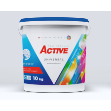 Active Universal mosópor 10 kg vödrös (130 mosás) tisztító- és takarítószer, higiénia