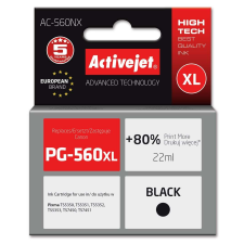 ActiveJet AC-560NX tintapatron 1 db Kompatibilis Nagy (XL) kapacitású Fekete nyomtatópatron & toner