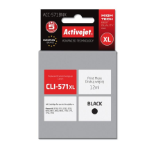 ActiveJet (Canon CLI-571Bk XL) Tintapatorn Fekete (ACC-571BNX) nyomtatópatron & toner