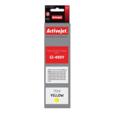 ActiveJet (Canon GI-490Y) Tintapatron Sárga (AC-G490Y) nyomtatópatron & toner