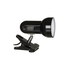 ActiveJet Clip-on desk lamp, black, metal, E27 thread világítás